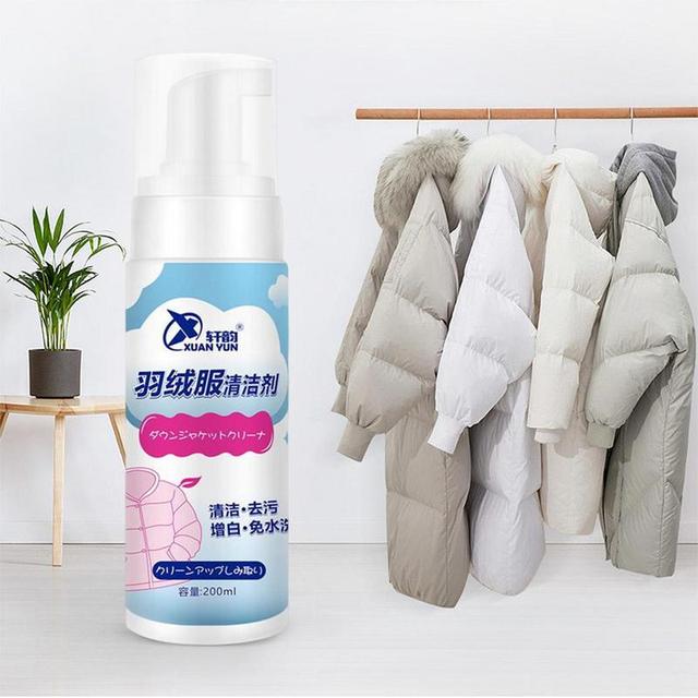 200ml Natural Dry Cleaning Spray Down Jacket Water Free Efficient Stain  Removing Detergent For Duvets And Silk Cloth Cleaner - AliExpress